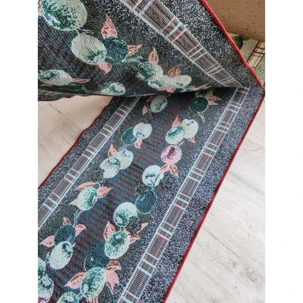Vintage Apple‎ Fall table runner Castle cloth decorative harvest home decor